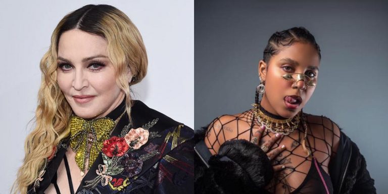Madonna Sends Fans Wild as She Shares Passionate Kiss With Rapper Tokischa During Risqué Performance in NYC