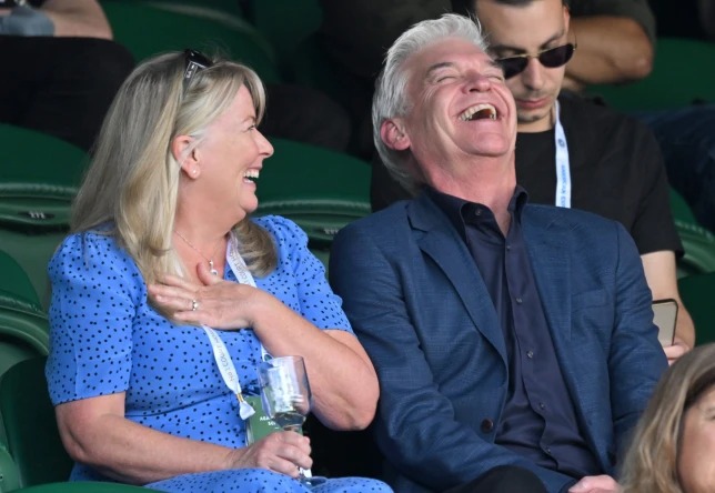 phillip-schofield-full-of-laughter-with-wife-stephanie-as-estranged-couple-attend-wimbledon-together-two-years-after-split