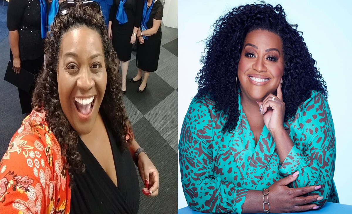 Alison Hammond and sister Saunra Page