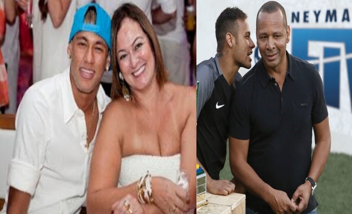 Neymar and Parents