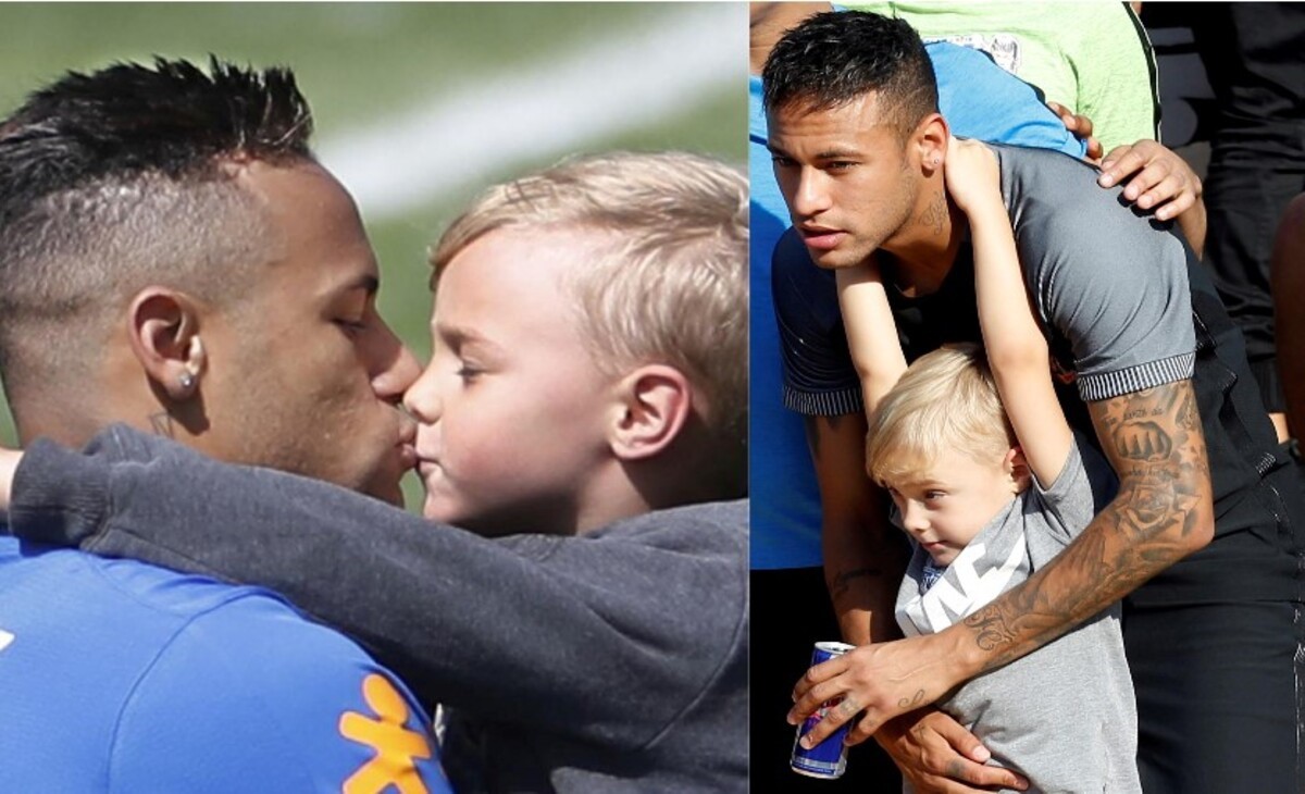 Neymar and Son