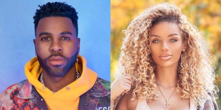 Jason Derulo Supports Ex Jena Frumes From The Front Row During Miami Fashion Week
