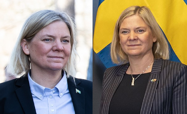 Magdalena Andersson Parents: Birgitta Andersson, Göran Andersson