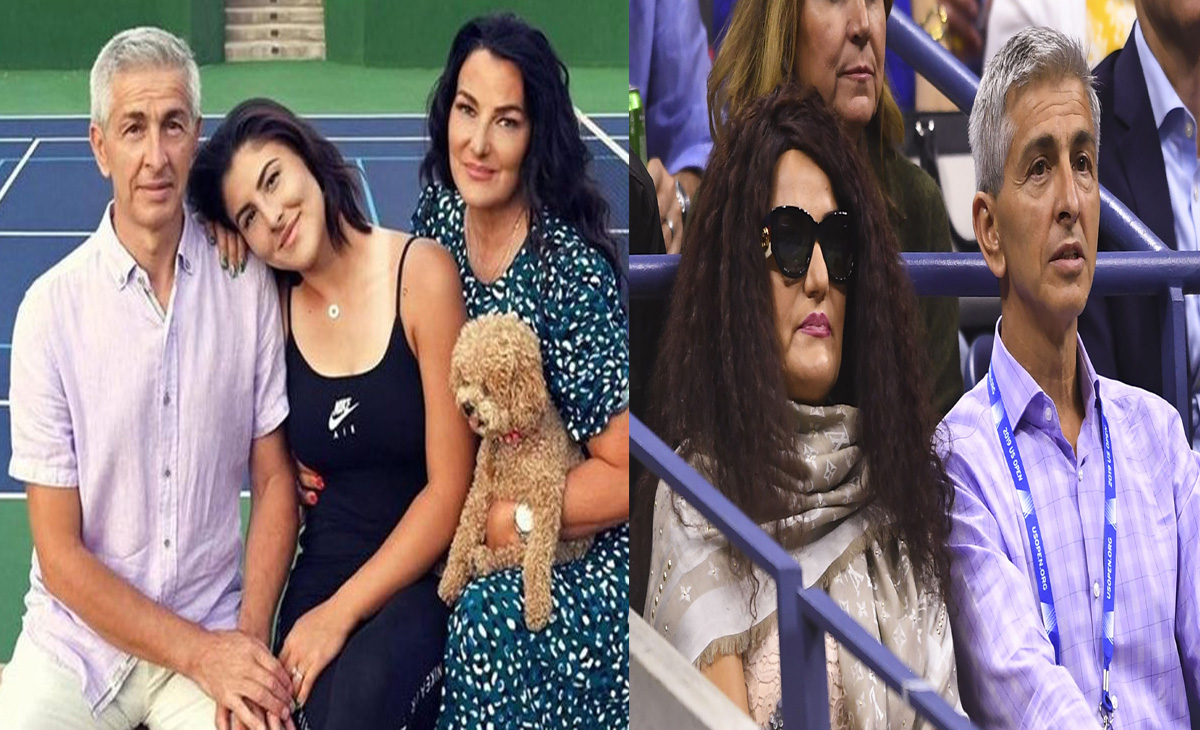Bianca Andreescu and parents