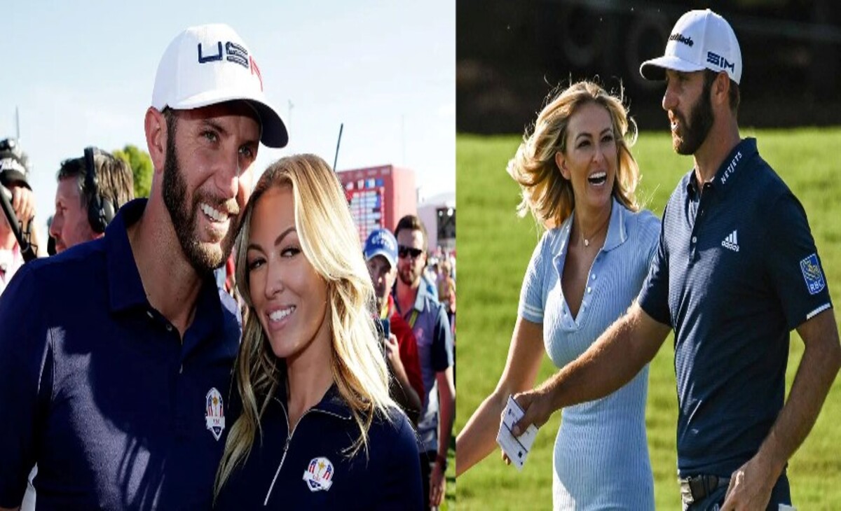 Dustin Johnson and Wife