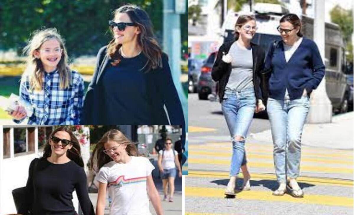 Jennifer Garner and daughters
