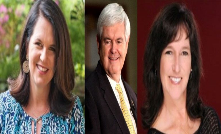 Newt Gingrich Children: Jackie Gingrich Cushman, Kathy Lubbers