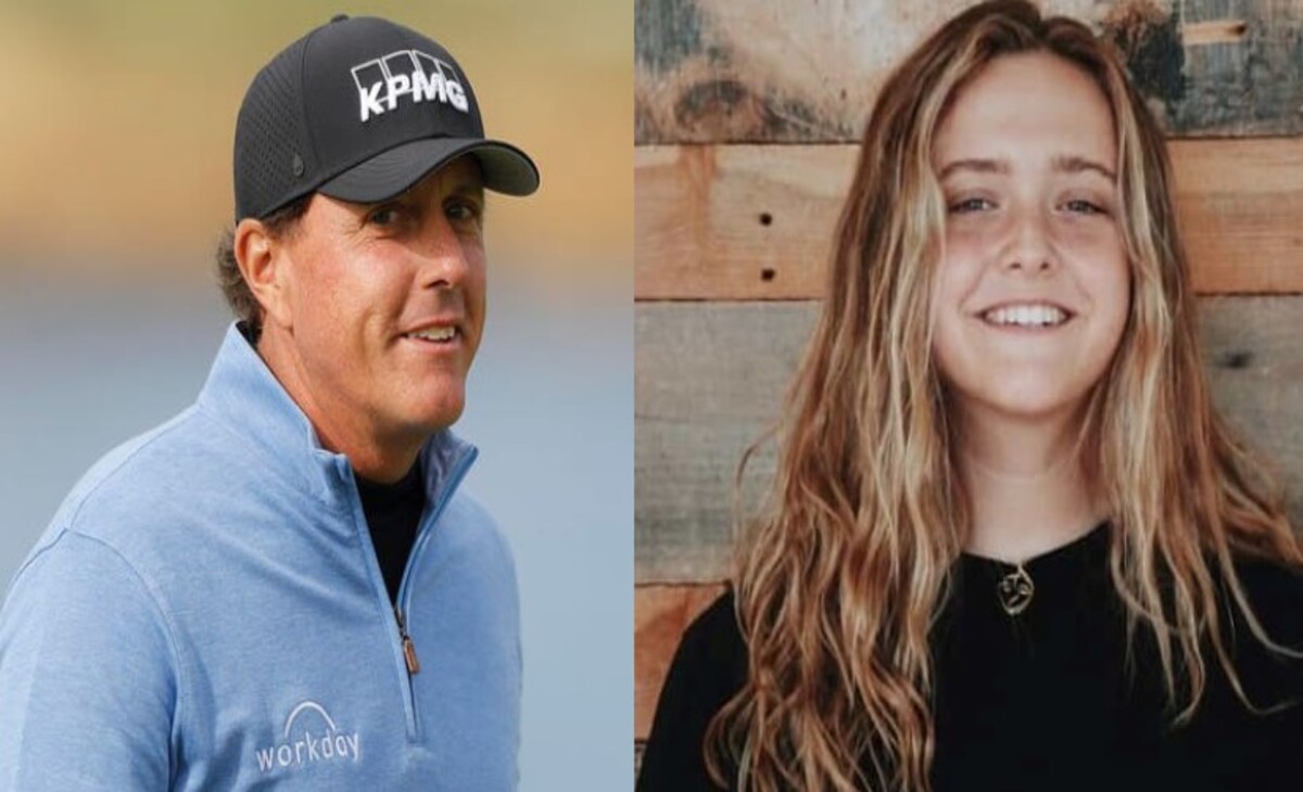 Phil Mickelson and Sophia Mickelson