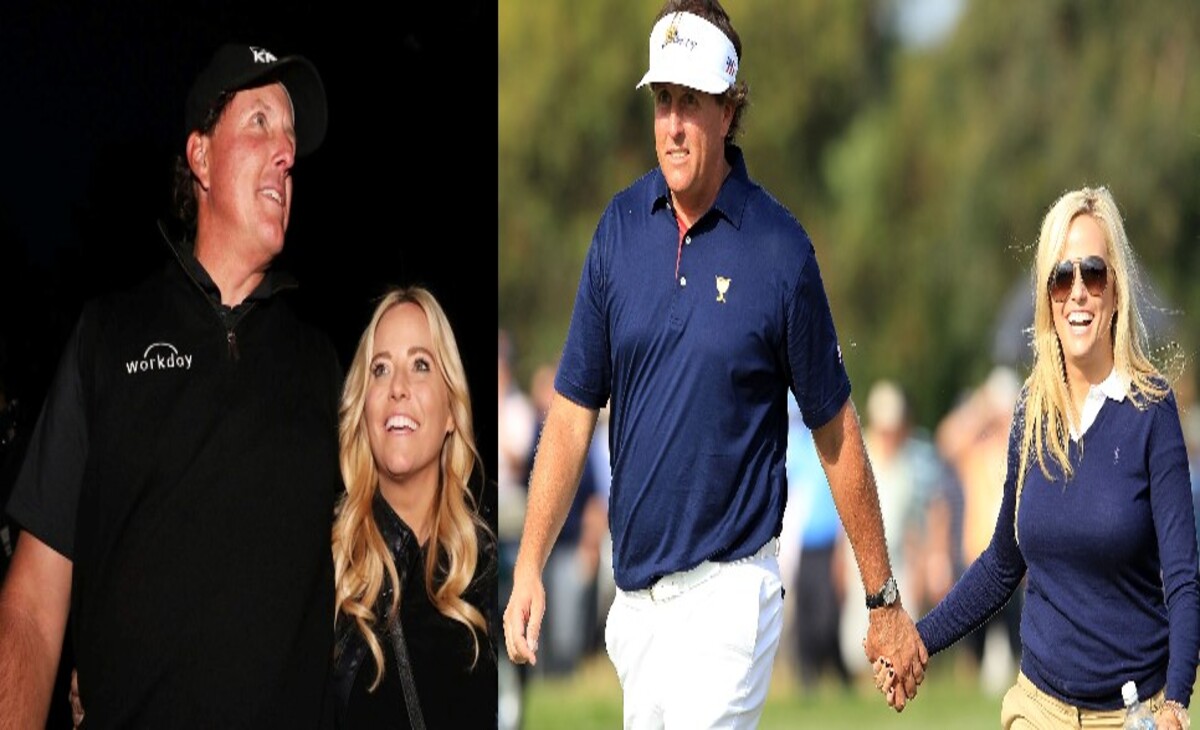 Phil Mickelson and Wife