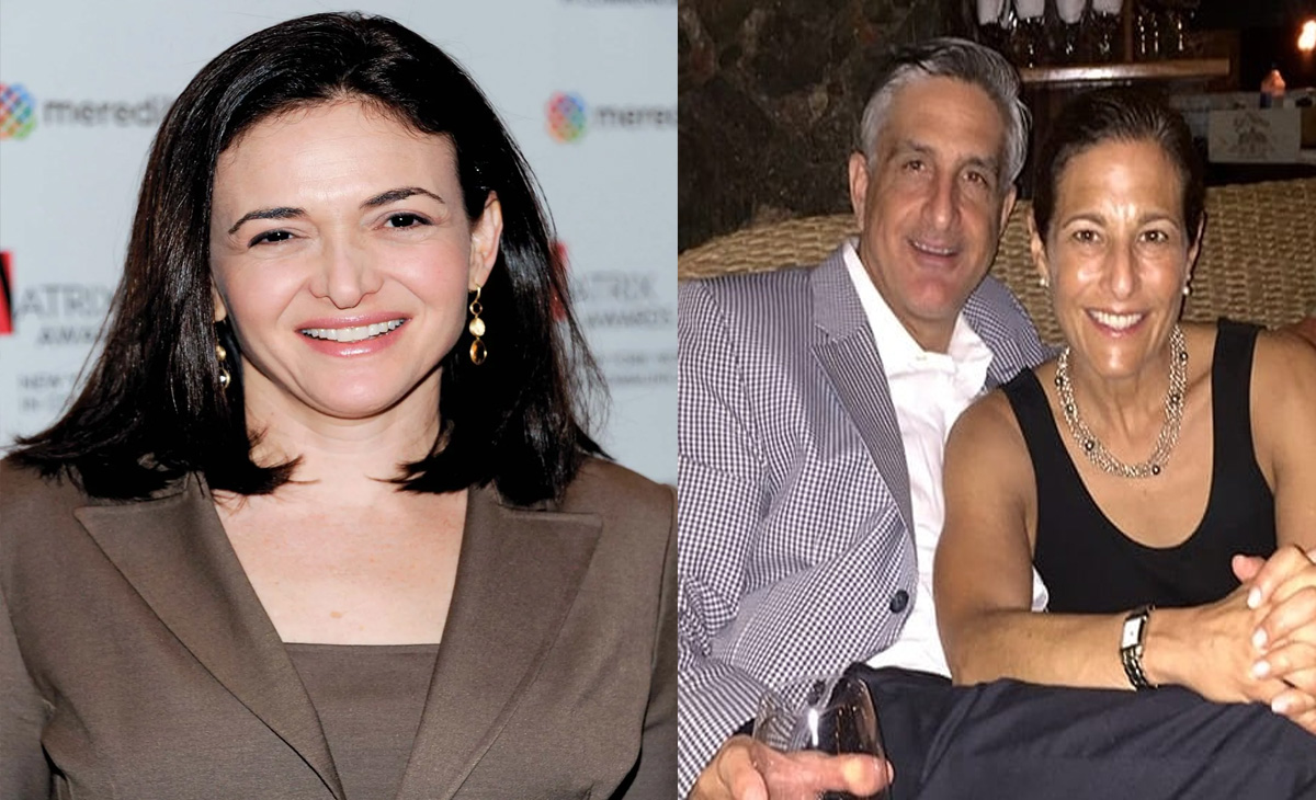Sheryl Sandberg and first husband Brian Kraff