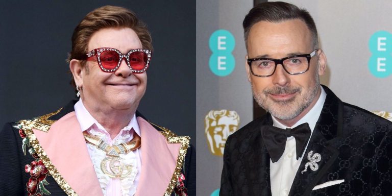 Elton John Dons £2,200 Gucci Outfit As Returns To Yacht With Husband David Furnish