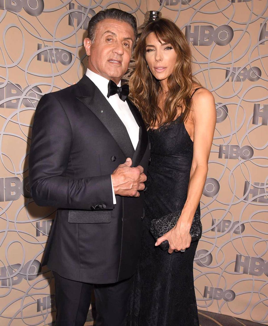 Sylvester Stallone and wife