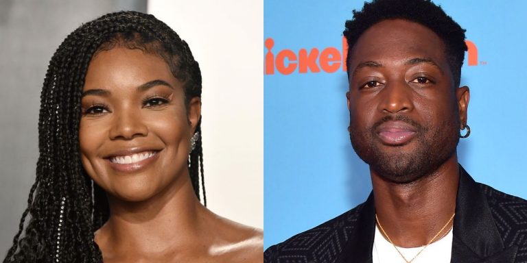 Gabrielle Union Flaunts Chiseled Figure In A Skimpy Black Bikini As She Romps In The Ocean During Ibiza Getaway With Dwyane Wade