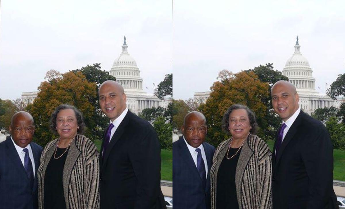 cory booker mother