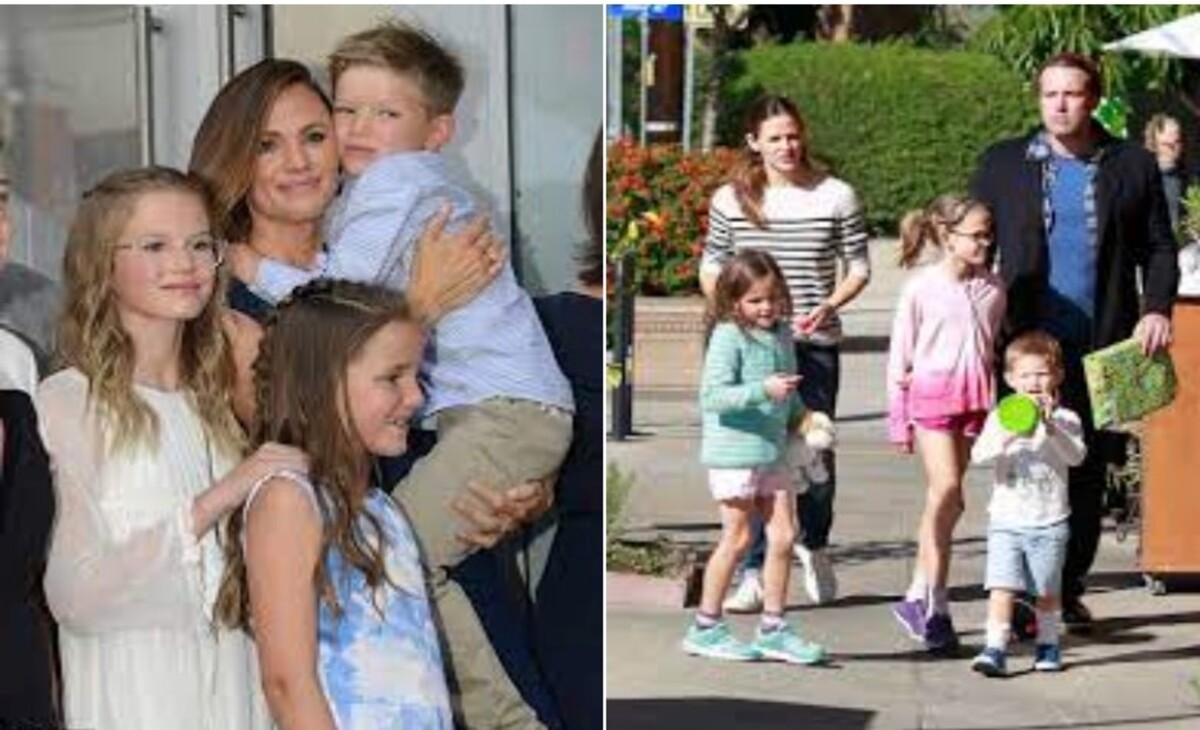 Jennifer Garner and kids