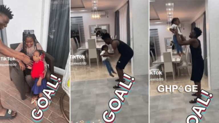 Video Of Mohammed Kudus Playing With His Alleged Daughter Warms Hearts