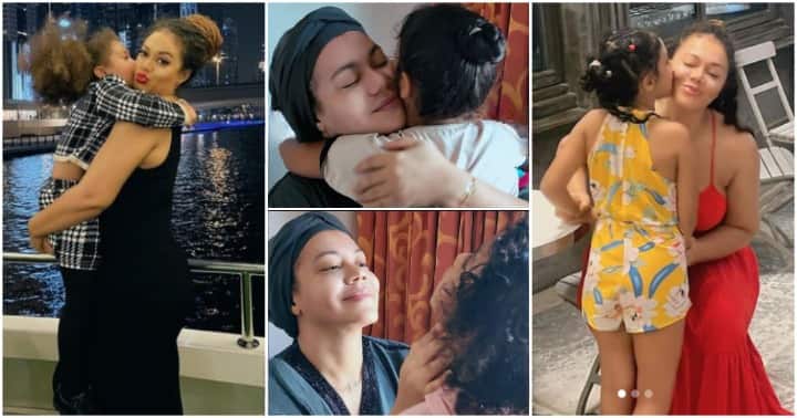 Nadia Buari Shares Candid Photos With Her Doting Daughter; Fans Admire Them