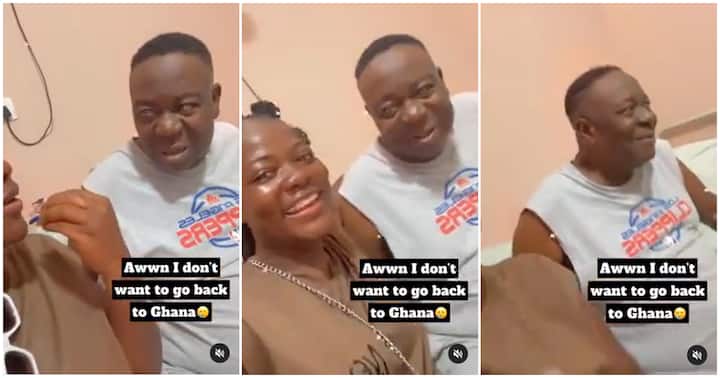 Asantewaa Visits A Sick Mr Ibu At The Hospital In Nigeria, Surprises Fans As He Speaks Twi Fluently In Video