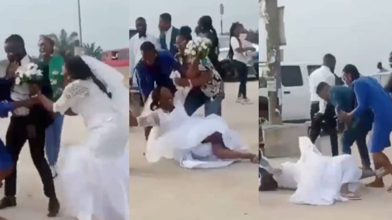 Ghanaian Groom Dumps Bride On Their Wedding Day (Video)