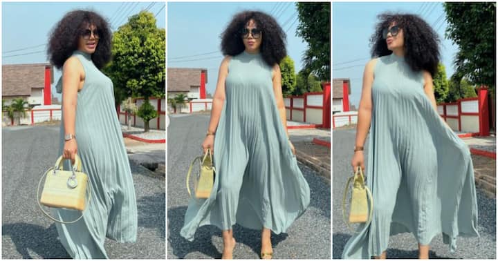 Nadia Buari Causes Stir with Photos Looking Tall and Slim; Fans Scream She’s “Unrecognisable”