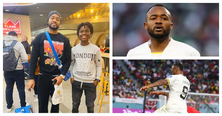 Black Stars Player Jordan Ayew Spotted In Balenciaga Recycled Sneakers After Ghana’s Exit From 2022 World Cup