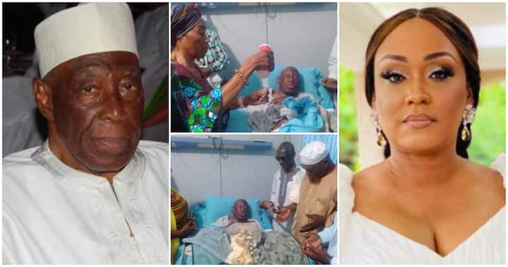 Alhaji Asoma Banda’s Wives ‘Fight’ Over Riches As He Battles For His Life; Sad Videos Drop
