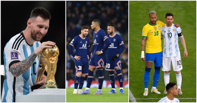 Neymar Congratulates Messi, Snubs Mbappe After Argentina’s World Cup Win