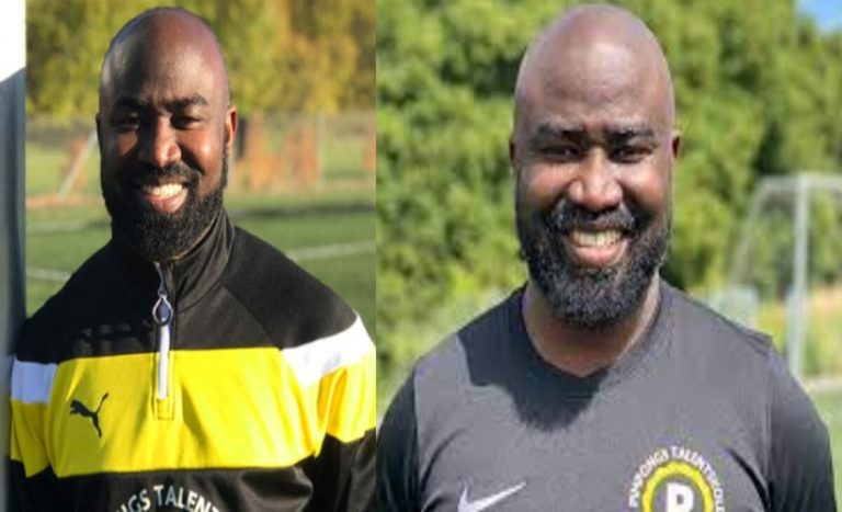 Former Black Stars Midfielder Razak Pimpong Donates Footballs To Accra Great Olympics