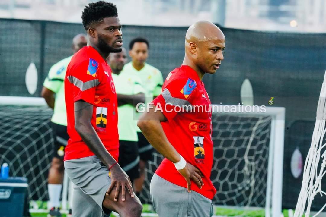 Andre Ayew and Thomas Partey