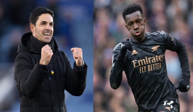 Eddie Nketiah will be out for several weeks – Arsenal boss Mikel Arteta confirms